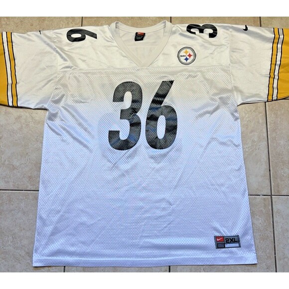 Nike Other - Vintage Jerome Bettis Jersey Mens XXL White Pittsburgh Steelers Nike Team Shirt